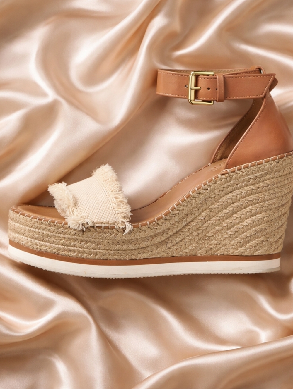 See By Chloe Glyn Wedge Sandals SZ 40 US 10